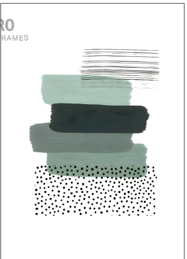 Geo #3 Wall Art Frame