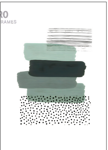 Geo #3 Wall Art Frame