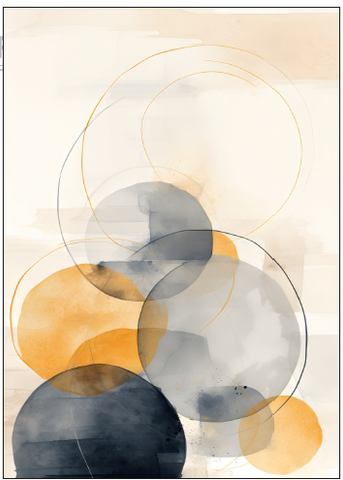 Geo #6 Wall Art Frame