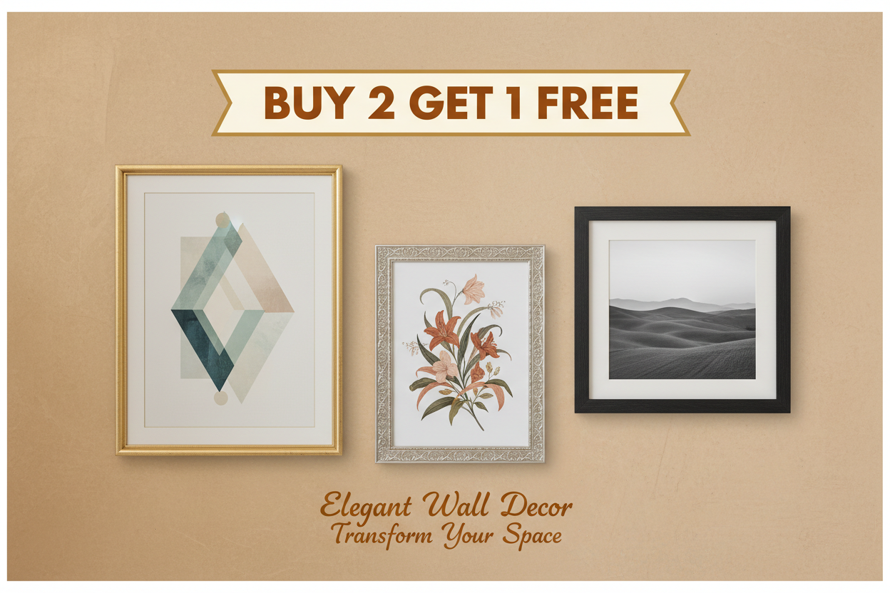 wall Decor Wall frame Buy 2 Get 1 free